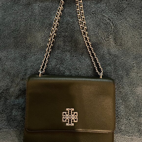 Tory Burch Britten green Medium Adjustable Shoulder Bag - Picture 7 of 7